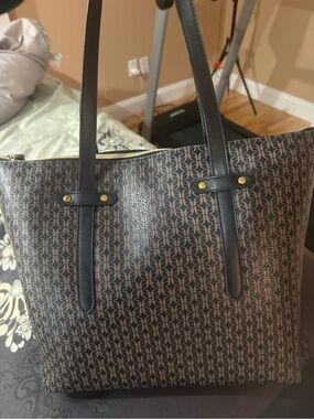 Fossil Monogram Tote Bag